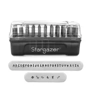 Poinçons ImpressArt Signature 2 mm pour acier - Alphabet Majuscules STARGAZER x33