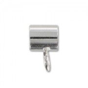 Tubes attache breloque pour cordon 4 mm - Argent 925 x4|raw }}