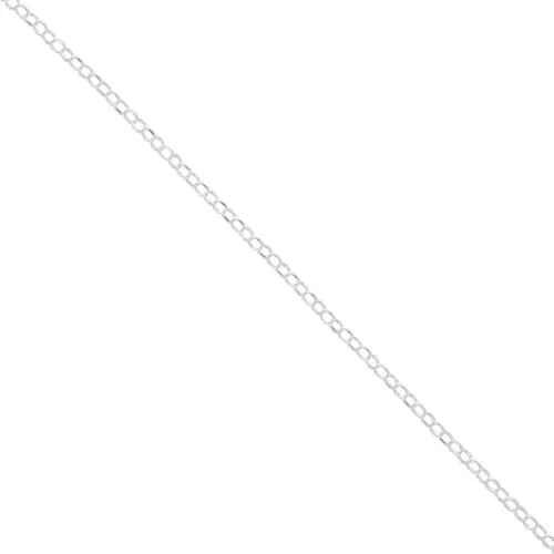 Chaîne maille jaseron 1,8 mm en Argent 925 x1m