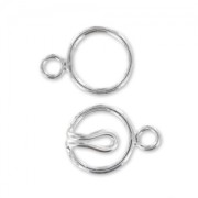 Fermoir crochet rond 9 mm en Argent 925 x1|raw }}