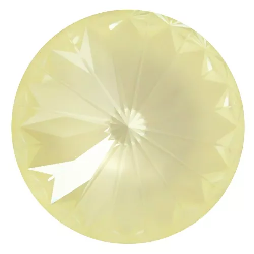 Cabochon PureCrystal 1122 Rivoli 12 mm - Crystal Soft Yellow Ignite x1