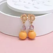 Perles rondes PureCrystal 5000 6 mm - Dark Rose x6