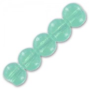 Rondes imitation jade 4 mm Aqua x50|raw }}