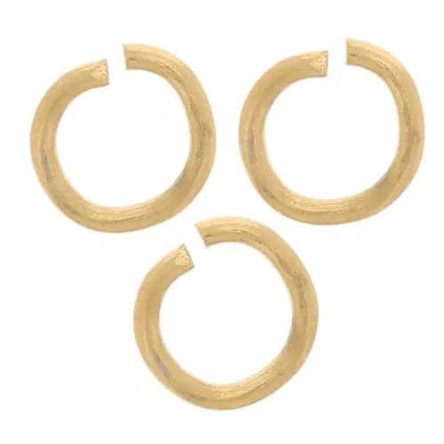 Anneaux ouverts 3.5x0.6 mm - Acier inoxydable 304L Doré x100