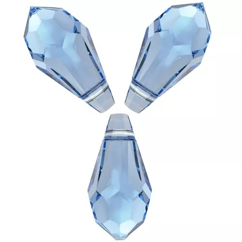 Gouttes PureCrystal 6000 11x5.5 mm - Reinvented Cool Blue x8
