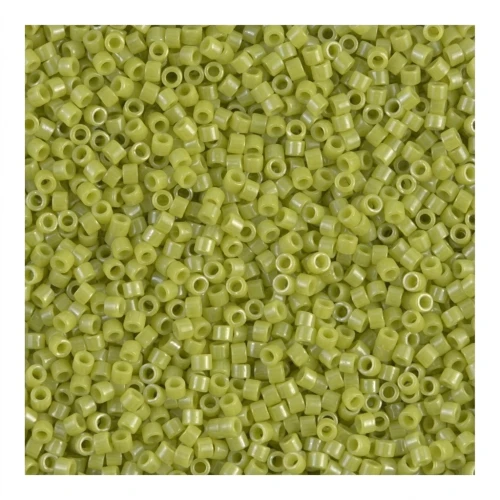Miyuki Delica 11/0 DB0262 - Opaque Chartreuse Luster x8g