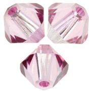 Toupies en cristal PureCrystal 5328 6 mm - Dark Rose x20|raw }}