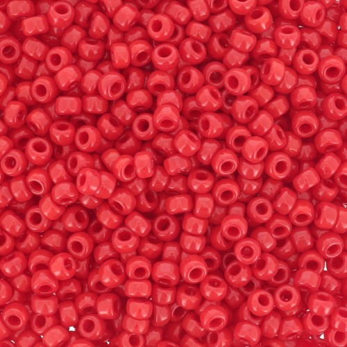 Rocaille Miyuki 11/0 408 - Opaque Red - paquet de 100g