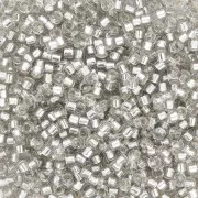Miyuki Delica 11/0 DB1211 - Silver Lined Gray Mist x100g