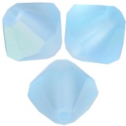 Perles toupies Preciosa - Rondelle Bead 5 mm - Aquamarine AB Matt x12|raw }}