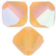 Perles toupies Preciosa - Rondelle Bead 5 mm - Topaz AB Matt x12|raw }}