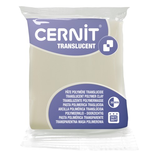Pâte Cernit Translucent - Phosphorescent (n°024) x56gr