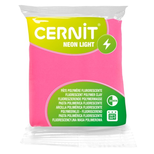 Pâte Cernit Neon 56gr Fuchsia (n°922)