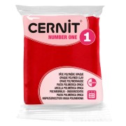 Pâte Cernit Number One Opaque - Rouge Noël (n°463) x56gr