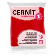 Pâte Cernit Number One Opaque - Rouge Noël (n°463) x56gr