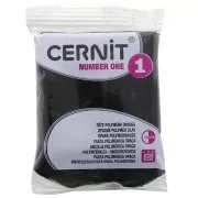 Pâte Cernit Number One Opaque - Noir (n°100) x56gr