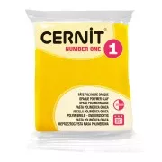 Pâte Cernit Number One Opaque - Jaune (n°700) x56gr