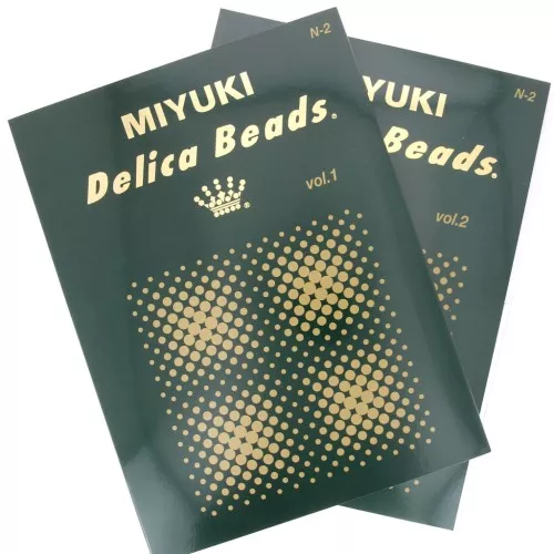 Nuancier Miyuki Delica 11/0 - Vol.1 et Vol.2 - Planches 1 à 7