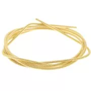 Jaseron pour broderie - création de broches & bijoux brodés 1.9 mm - Doré x1m