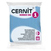 Pâte Cernit Number One Opaque - Bleu Ciel (n°214) x56gr