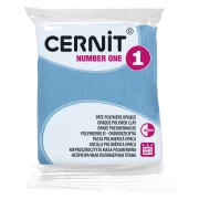 Pâte Cernit Number One Opaque - Bleu Ciel (n°214) x56gr