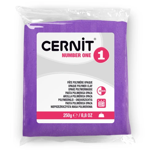 Pâte Cernit Number One Opaque - 250gr Violet (n°900)