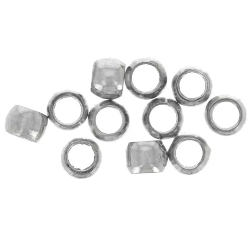Perles rondes à écraser 2 mm - Acier inoxydable 316 x25