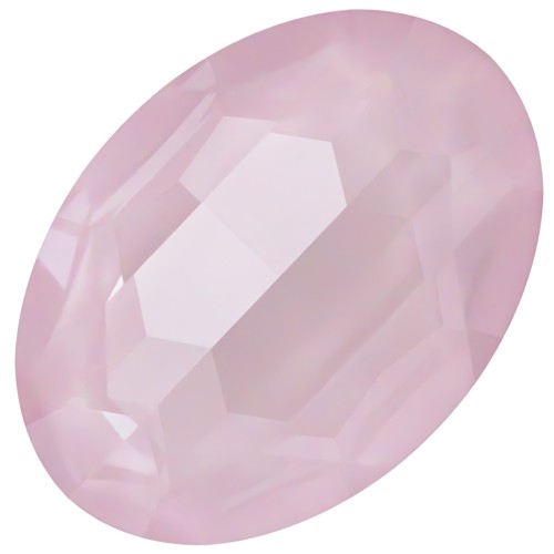 Cabochon PureCrystal 4127 30x22 mm - Crystal Soft Rose Ignite x1