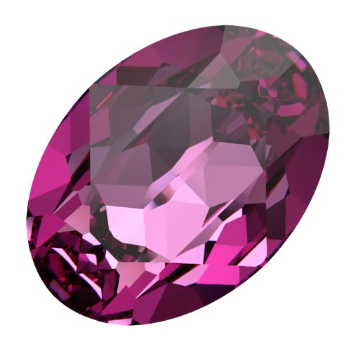 Cabochon PureCrystal 4120 14x10 mm - Dark rose x1