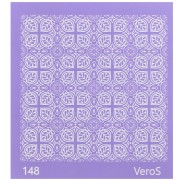 Silk Screen VeroS pour pâte polymère 90x90mm - Motif carreaux de ciment 2 n°148 x1