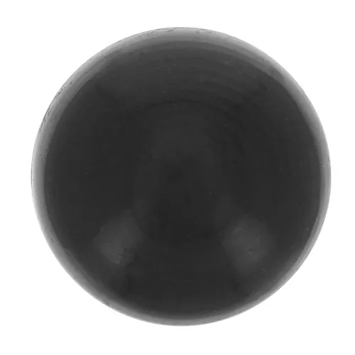 Cabochon rond 8 mm en pierre gemme - Shungite x1