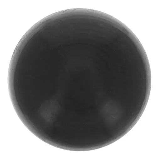 Cabochon rond 12 mm en pierre gemme - Shungite x1