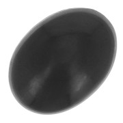 Cabochon ovale 14x10 mm en pierre gemme - Shungite x1