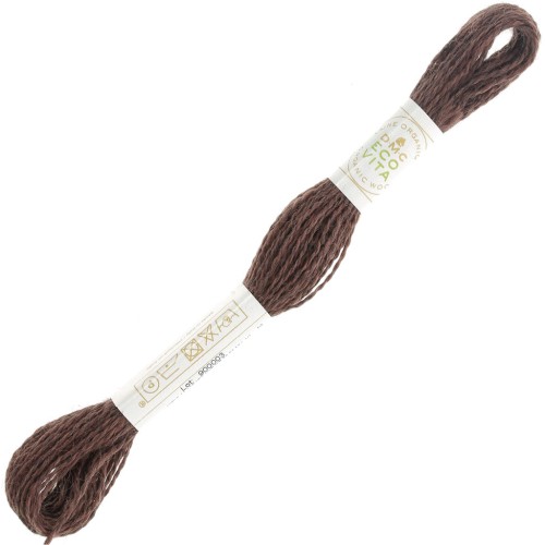 Fil de laine organique DMC Eco Vita 360 - Marron (103) x16m