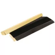 Boite écrin bijoux pour bracelet et montre en carton 23x4.5x2.5 cm - Doré x1