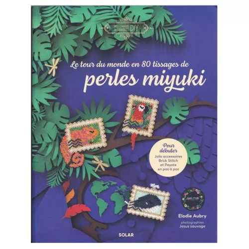 Le tour du monde en 80 tissages de perles Miyuki x1