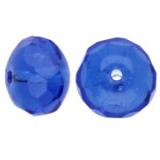 Donuts 8.5x6 mm Sapphire x25
