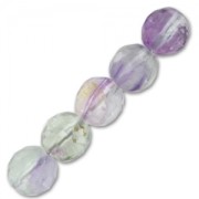 Perles Rondes facettées 4 mm pierre gemme Fluorite x20|raw }}