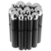 Set de 24 bouterolles de 2.7 mm à 24.5 mm en Acier
