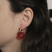 Créoles rondes 19 mm - Fil 2.5 mm - Acier inoxydable 304L x2