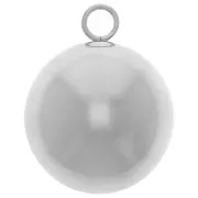 Pendentif bola de grossesse 20 mm - Acier inoxydable 316L x1