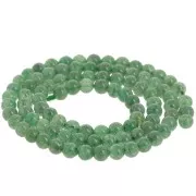 Perles rondes 4.5 mm pierre gemme - Aventurine x39cm