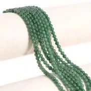 Perles rondes 4.5 mm pierre gemme - Aventurine x39cm