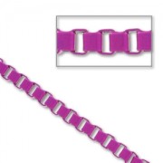 Chaîne maille vénitienne 3 mm Fuchsia x1,2m|raw }}