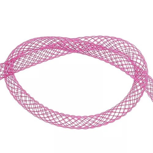 Résille tubulaire 4 mm Bordeaux x 4 m
