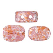 Perles en verre Lipsi® par Puca® 4x6 mm - Light Rose Opal Tweedy x10g|raw }}