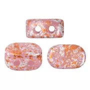 Perles en verre Lipsi® par Puca® 4x6 mm - Light Rose Opal Tweedy x10g