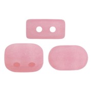 Perles en verre Lipsi® par Puca® 4x6 mm - Light Rose Opal Mat x10g|raw }}