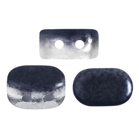 Perles en verre Lipsi® par Puca® 4x6 mm - Ice Slushy Licorice x10g