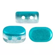 Perles en verre Lipsi® par Puca® 4x6 mm - Ice Slushy Blue Curacao x10g